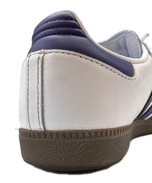 adidas Originals（アディダスオリジナル）adidas Originals (アディダスオリジナル) adidas originals　SAMBA ADV　ローカットスニーカー ホワイト×パープル サイズ:26.5の古着・服飾アイテム