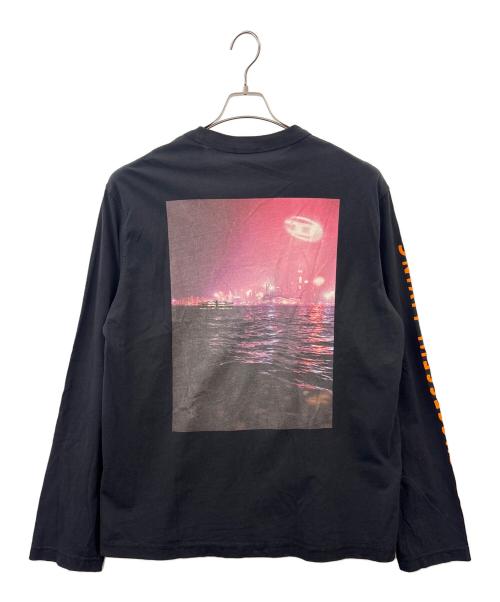 DIESEL（ディーゼル）DIESEL (ディーゼル) DIESEL　長袖カットソー ブラック サイズ:Ｌの古着・服飾アイテム