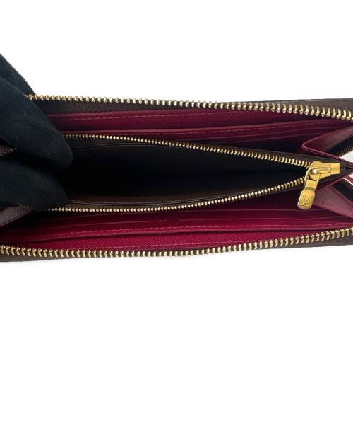 LOUIS VUITTON（ルイ ヴィトン）LOUIS VUITTON (ルイ ヴィトン) LOUIS VUITTON　モノグラム　ポルトフォイユ・クレマンス　長財布 フューシャの古着・服飾アイテム