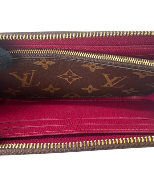 LOUIS VUITTON（ルイ ヴィトン）LOUIS VUITTON (ルイ ヴィトン) LOUIS VUITTON　モノグラム　ポルトフォイユ・クレマンス　長財布 フューシャの古着・服飾アイテム
