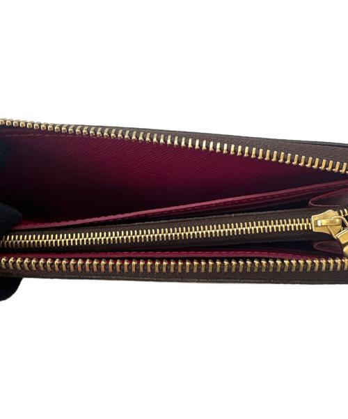 LOUIS VUITTON（ルイ ヴィトン）LOUIS VUITTON (ルイ ヴィトン) LOUIS VUITTON　モノグラム　ポルトフォイユ・クレマンス　長財布 フューシャの古着・服飾アイテム