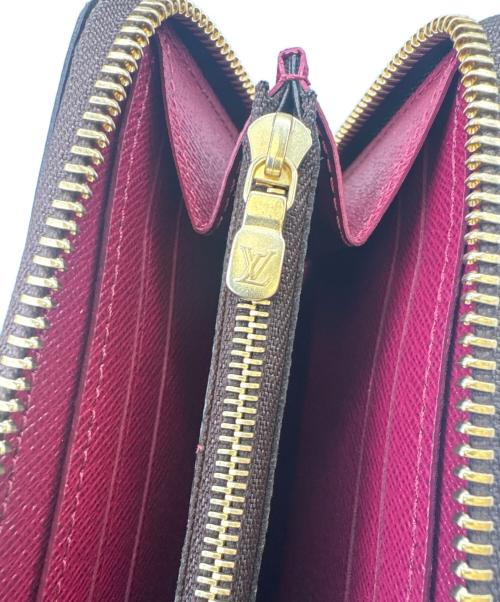 LOUIS VUITTON（ルイ ヴィトン）LOUIS VUITTON (ルイ ヴィトン) LOUIS VUITTON　モノグラム　ポルトフォイユ・クレマンス　長財布 フューシャの古着・服飾アイテム