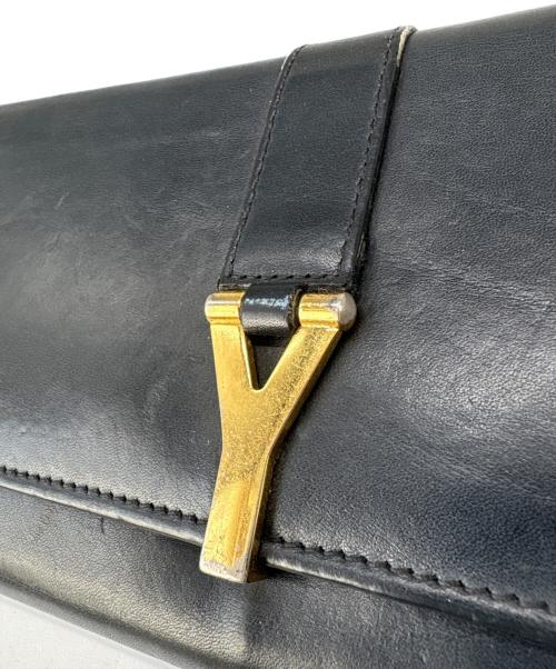 Saint Laurent Paris（サンローランパリ）Saint Laurent Paris (サンローランパリ) Saint Laurent Paris　長財布 ブラックの古着・服飾アイテム