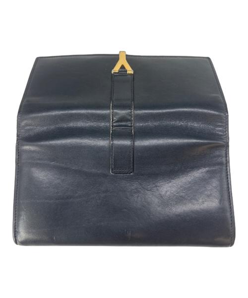 Saint Laurent Paris（サンローランパリ）Saint Laurent Paris (サンローランパリ) Saint Laurent Paris　長財布 ブラックの古着・服飾アイテム