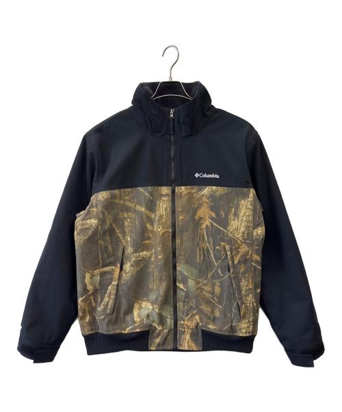 Columbia（コロンビア）Columbia (コロンビア) Columbia　ロマビスタスタンドジャケット ブラック×カーキ サイズ:ＸＬの古着・服飾アイテム