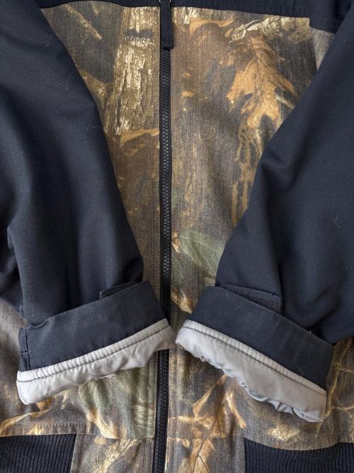 Columbia（コロンビア）Columbia (コロンビア) Columbia　ロマビスタスタンドジャケット ブラック×カーキ サイズ:ＸＬの古着・服飾アイテム