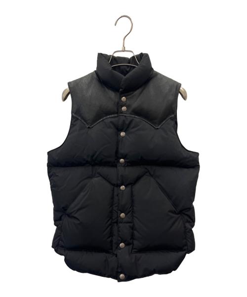 RockyMountainFeatherBed（ロッキーマウンテンフェザーベッド）RockyMountainFeatherBed (ロッキーマウンテンフェザーベッド) RockyMountainFeatherBed　ダウンベスト ブラック サイズ:36の古着・服飾アイテム