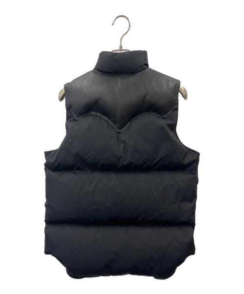 RockyMountainFeatherBed（ロッキーマウンテンフェザーベッド）RockyMountainFeatherBed (ロッキーマウンテンフェザーベッド) RockyMountainFeatherBed　ダウンベスト ブラック サイズ:36の古着・服飾アイテム