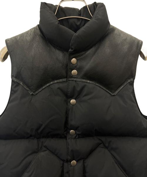 RockyMountainFeatherBed（ロッキーマウンテンフェザーベッド）RockyMountainFeatherBed (ロッキーマウンテンフェザーベッド) RockyMountainFeatherBed　ダウンベスト ブラック サイズ:36の古着・服飾アイテム