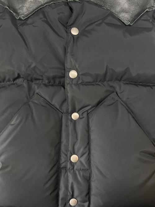 RockyMountainFeatherBed（ロッキーマウンテンフェザーベッド）RockyMountainFeatherBed (ロッキーマウンテンフェザーベッド) RockyMountainFeatherBed　ダウンベスト ブラック サイズ:36の古着・服飾アイテム
