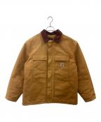 CarHarttカーハート）の古着「CarHartt 　LOOSE FIT 　DUCK TRADITIONAL COAT」｜ブラウン