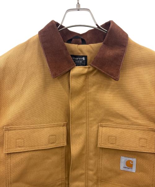CarHartt（カーハート）CarHartt (カーハート) CarHartt 　LOOSE FIT 　DUCK TRADITIONAL COAT ブラウン サイズ:Ｌの古着・服飾アイテム