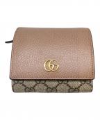 GUCCIグッチ）の古着「GUCCI GGマーモント　2つ折り財布」