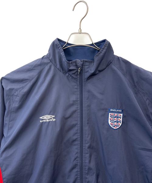 UMBRO（アンブロ）UMBRO (アンブロ) UMBRO　イングランド代表　ナイロンジャケット ネイビー サイズ:ＸＬの古着・服飾アイテム