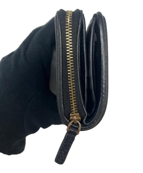 TORY BURCH（トリーバーチ）TORY BURCH (トリーバーチ) TORY BURCH 　2つ折り財布 ブラックの古着・服飾アイテム