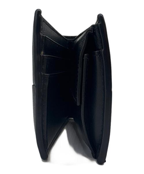 BOTTEGA VENETA（ボッテガベネタ）BOTTEGA VENETA (ボッテガベネタ) BOTTEGA VENETA   カセット  2つ折り財布 ブラックの古着・服飾アイテム
