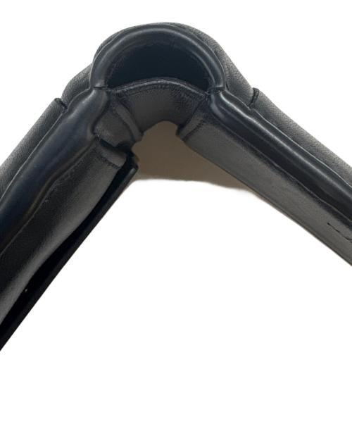 BOTTEGA VENETA（ボッテガベネタ）BOTTEGA VENETA (ボッテガベネタ) BOTTEGA VENETA   カセット  2つ折り財布 ブラックの古着・服飾アイテム