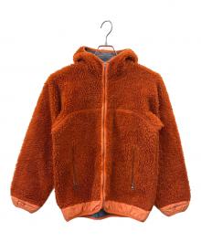 Patagonia（パタゴニア）の古着「Patagonia　Retro Rhythm Hoody　フリースジャケット」｜オレンジ