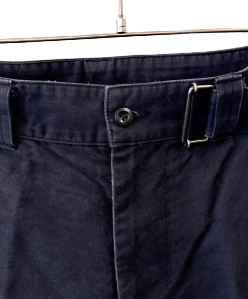 MHL（エムエイチエル）MHL (エムエイチエル) MHL　ベルベッドパンツ ブラック サイズ:Lの古着・服飾アイテム