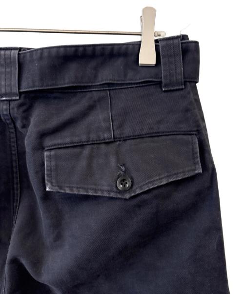 MHL（エムエイチエル）MHL (エムエイチエル) MHL　ベルベッドパンツ ブラック サイズ:Lの古着・服飾アイテム