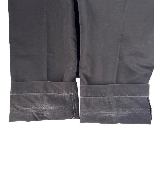 MHL（エムエイチエル）MHL (エムエイチエル) MHL　ベルベッドパンツ ブラック サイズ:Lの古着・服飾アイテム