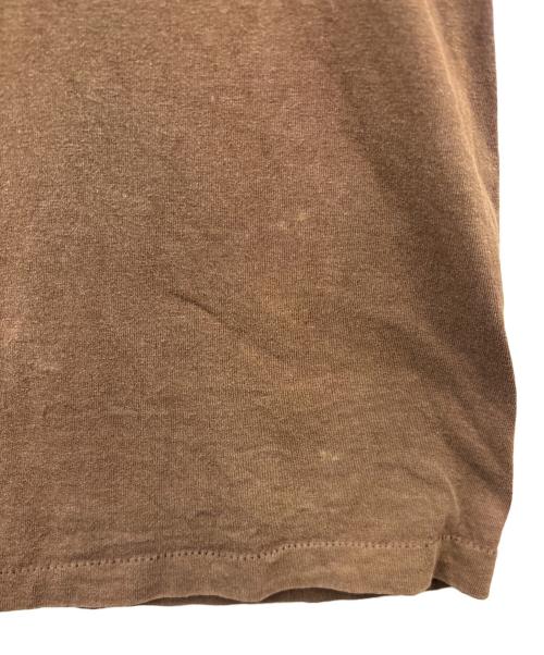 stussy（ステューシー）stussy (ステューシー) stussy　Studebaker Champion　半袖Tシャツ ブラウン サイズ:Mの古着・服飾アイテム
