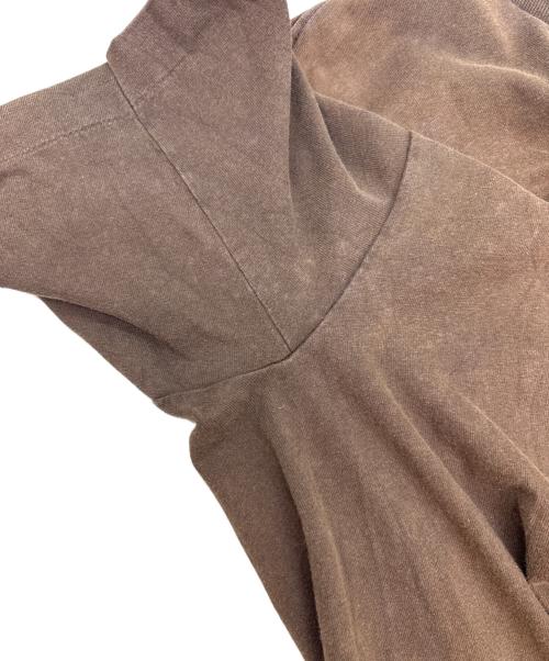 stussy（ステューシー）stussy (ステューシー) stussy　Studebaker Champion　半袖Tシャツ ブラウン サイズ:Mの古着・服飾アイテム