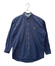 CHAPS RALPH LAUREN（チャップス ラルフローレン）の古着「CHAPS RALPH LAUREN　長袖シャツ」｜ネイビー