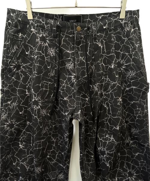 SWUN（エスダブリューユーエヌ）SWUN (エスダブリューユーエヌ) SWUN　カーゴパンツ ブラック サイズ:Lの古着・服飾アイテム