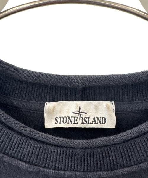 STONE ISLAND（ストーンアイランド）STONE ISLAND (ストーンアイランド) STONE ISLAND 82/22コレクション  40周年記念クルーネックスウェット ブラック サイズ:ＸＬの古着・服飾アイテム