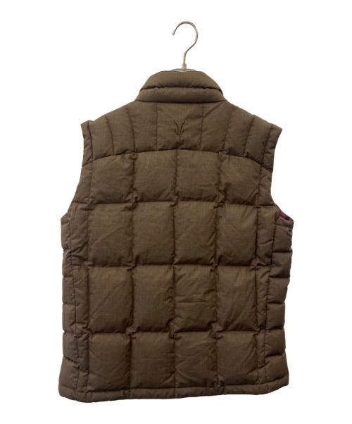 IBEX（アイベックス）IBEX (アイベックス) IBEX　ダウンベスト ブラウン サイズ:Mの古着・服飾アイテム