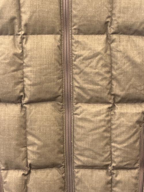 IBEX（アイベックス）IBEX (アイベックス) IBEX　ダウンベスト ブラウン サイズ:Mの古着・服飾アイテム