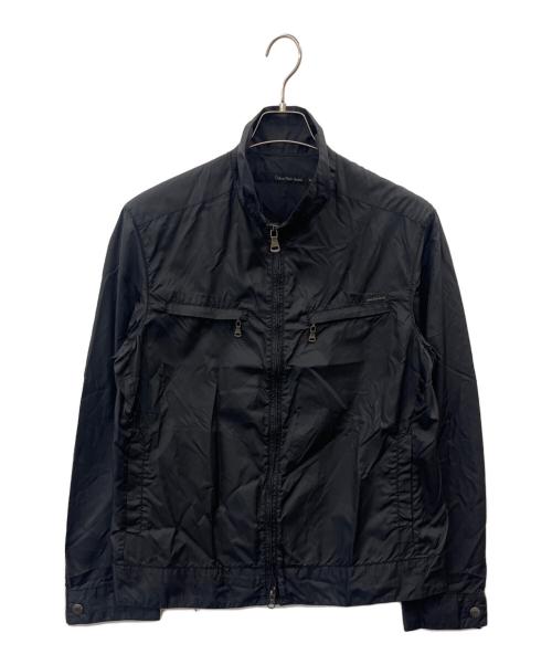 Calvin Klein Jeans（カルバンクラインジーンズ）Calvin Klein Jeans (カルバンクラインジーンズ) Calvin Klein Jeans　ナイロンジャケット ブラック サイズ:XLの古着・服飾アイテム