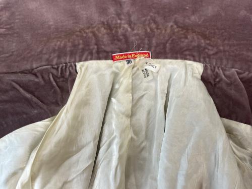 Vivienne Westwood（ヴィヴィアンウエストウッド）Vivienne Westwood (ヴィヴィアンウエストウッド) Vivienne Westwood　ダブルブレストベロアラブジャケット パープル サイズ:38の古着・服飾アイテム