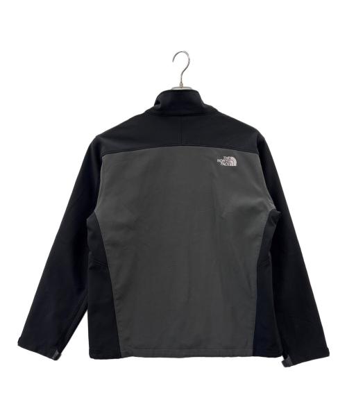 THE NORTH FACE（ザ ノース フェイス）THE NORTH FACE (ザ ノース フェイス) THE NORTH FACE　ソフトシェルジャケット グレー×ブラック サイズ:Ｌの古着・服飾アイテム