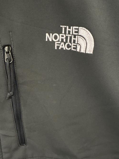 THE NORTH FACE（ザ ノース フェイス）THE NORTH FACE (ザ ノース フェイス) THE NORTH FACE　ソフトシェルジャケット グレー×ブラック サイズ:Ｌの古着・服飾アイテム