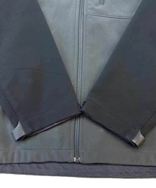 THE NORTH FACE（ザ ノース フェイス）THE NORTH FACE (ザ ノース フェイス) THE NORTH FACE　ソフトシェルジャケット グレー×ブラック サイズ:Ｌの古着・服飾アイテム