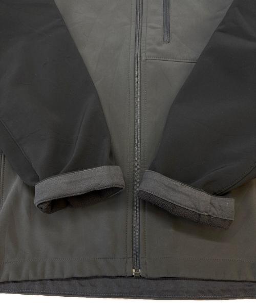 THE NORTH FACE（ザ ノース フェイス）THE NORTH FACE (ザ ノース フェイス) THE NORTH FACE　ソフトシェルジャケット グレー×ブラック サイズ:Ｌの古着・服飾アイテム