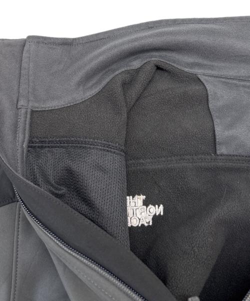 THE NORTH FACE（ザ ノース フェイス）THE NORTH FACE (ザ ノース フェイス) THE NORTH FACE　ソフトシェルジャケット グレー×ブラック サイズ:Ｌの古着・服飾アイテム