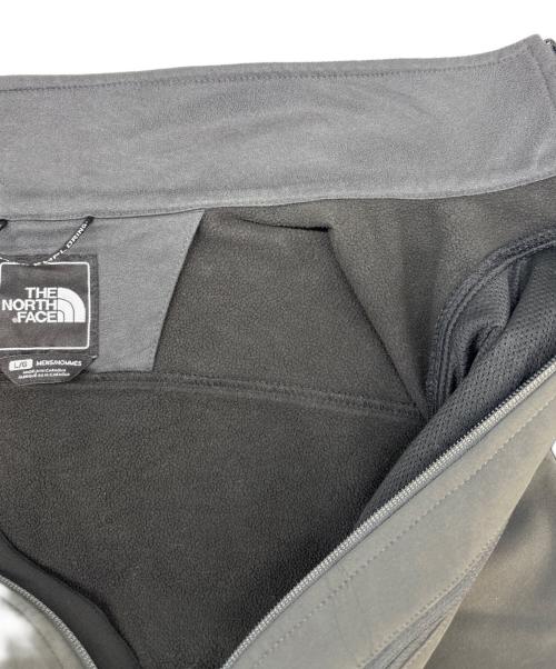 THE NORTH FACE（ザ ノース フェイス）THE NORTH FACE (ザ ノース フェイス) THE NORTH FACE　ソフトシェルジャケット グレー×ブラック サイズ:Ｌの古着・服飾アイテム