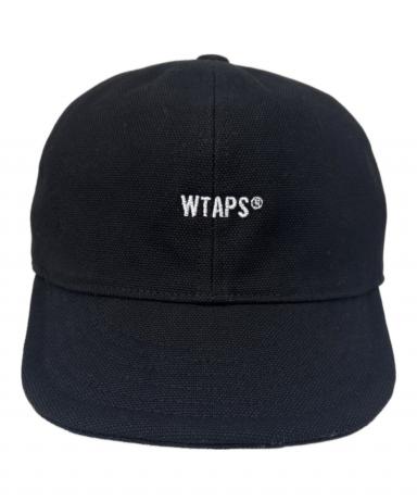 WTAPS CAP COTTON ダブルタップス　キャップ　黒 中古・古着通販】WTAPS (ダブルタップス) WTAPS キャップ ブラック