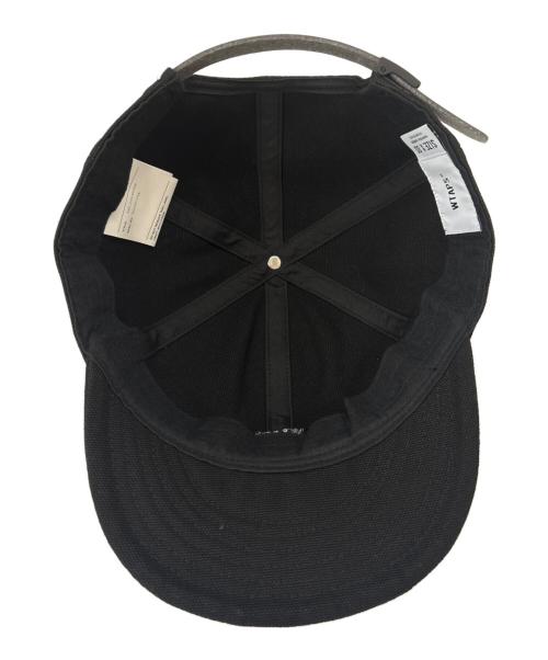 WTAPS（ダブルタップス）WTAPS (ダブルタップス) WTAPS　キャップ ブラック サイズ:Ｘ00の古着・服飾アイテム