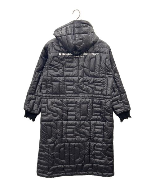 DIESEL（ディーゼル）DIESEL (ディーゼル) キルティングコート ブラック サイズ:XXSの古着・服飾アイテム