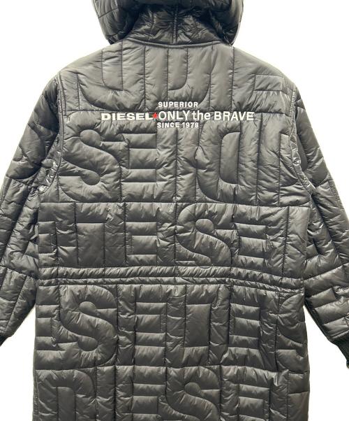 DIESEL（ディーゼル）DIESEL (ディーゼル) キルティングコート ブラック サイズ:XXSの古着・服飾アイテム