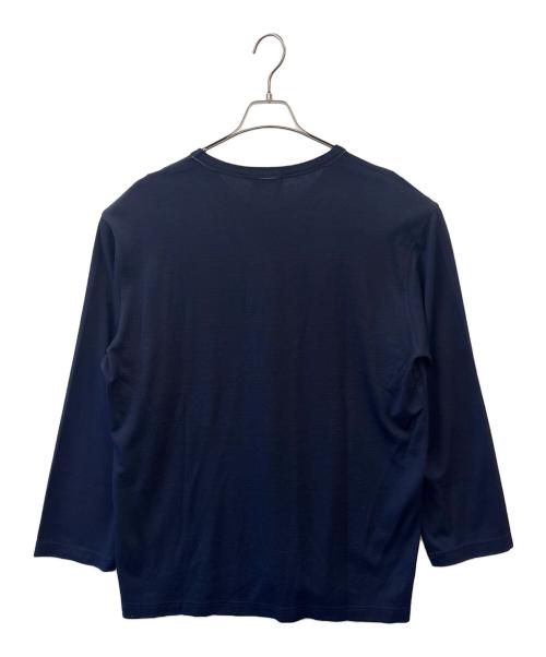 BLACK LABEL CRESTBRIDGE（ブラックレーベル クレストブリッジ）BLACK LABEL CRESTBRIDGE (ブラックレーベル クレストブリッジ) BLACK LABEL CRESTBRIDGE　長袖カットソー ネイビー サイズ:４Ｌの古着・服飾アイテム