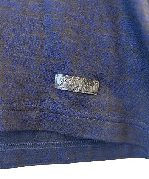 BLACK LABEL CRESTBRIDGE（ブラックレーベル クレストブリッジ）BLACK LABEL CRESTBRIDGE (ブラックレーベル クレストブリッジ) BLACK LABEL CRESTBRIDGE　長袖カットソー ネイビー サイズ:４Ｌの古着・服飾アイテム