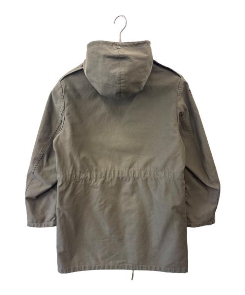 ドイツ軍（ドイツグン）ドイツ軍 (ドイツグン) ドイツ軍　ミリタリーコート オリーブ サイズ:180-190/90の古着・服飾アイテム