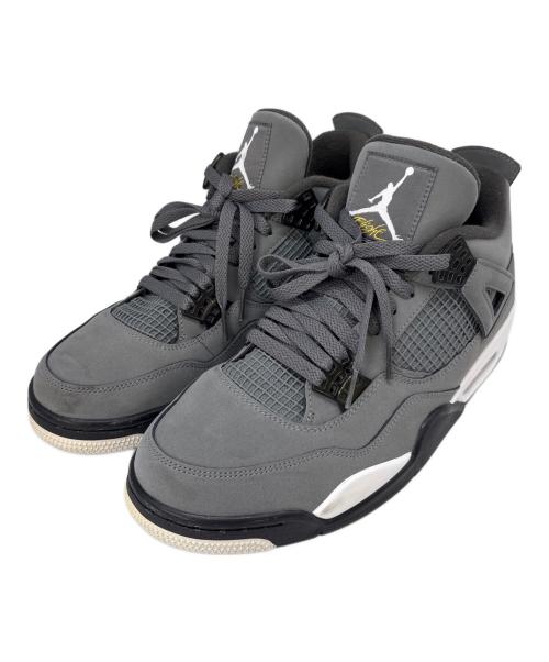 NIKE（ナイキ）NIKE (ナイキ) NIKE　AIR JORDAN 4 RETRO グレー サイズ:28.5の古着・服飾アイテム