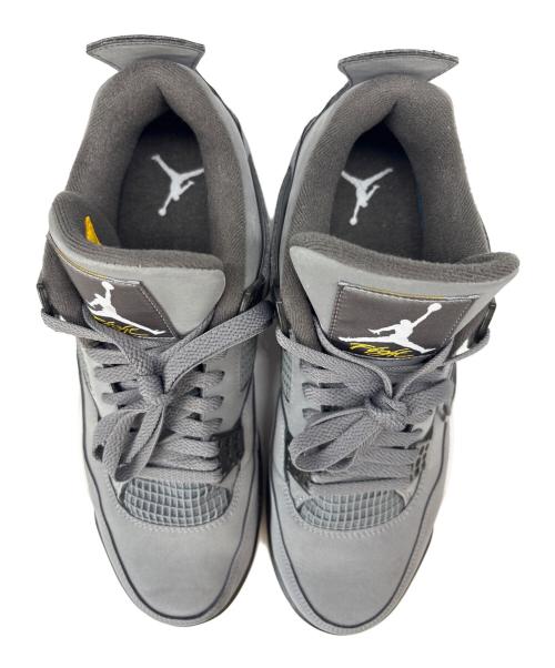 NIKE（ナイキ）NIKE (ナイキ) NIKE　AIR JORDAN 4 RETRO グレー サイズ:28.5の古着・服飾アイテム