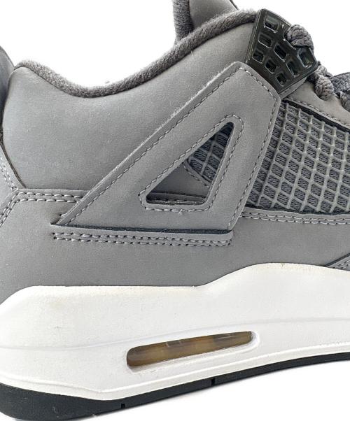 NIKE（ナイキ）NIKE (ナイキ) NIKE　AIR JORDAN 4 RETRO グレー サイズ:28.5の古着・服飾アイテム
